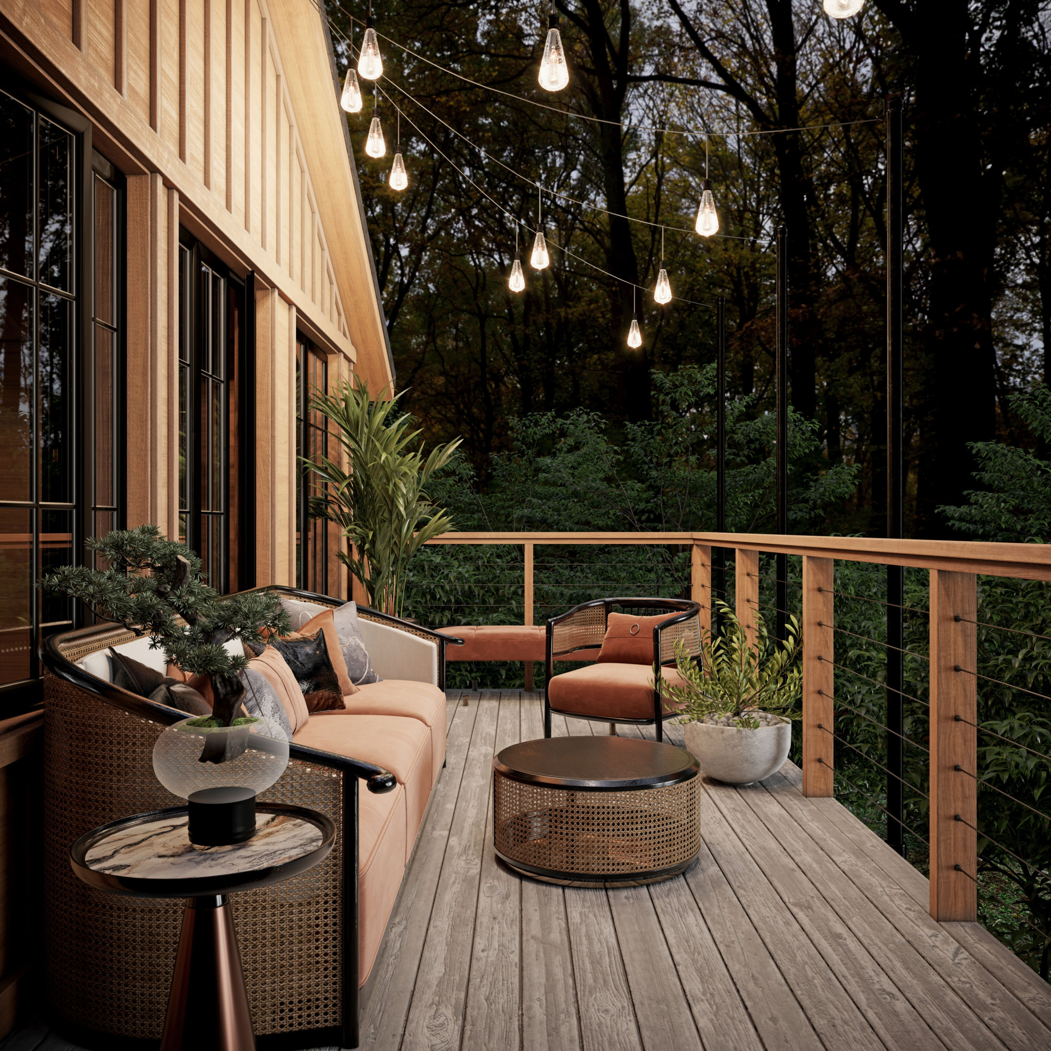 bamboo decking