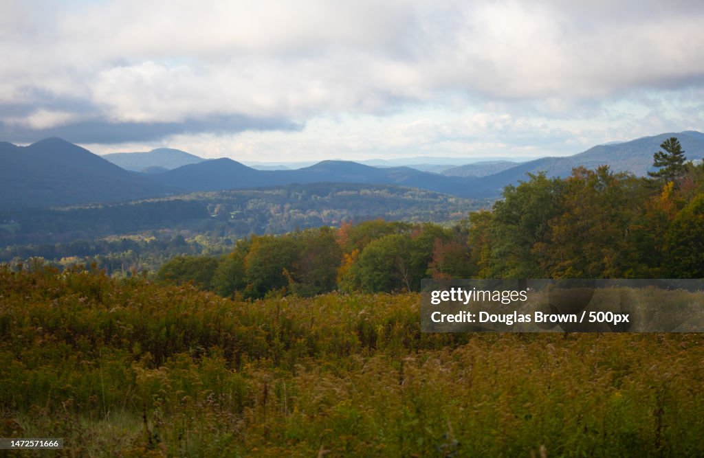 Scenic view of landscape against sky,United States,USA