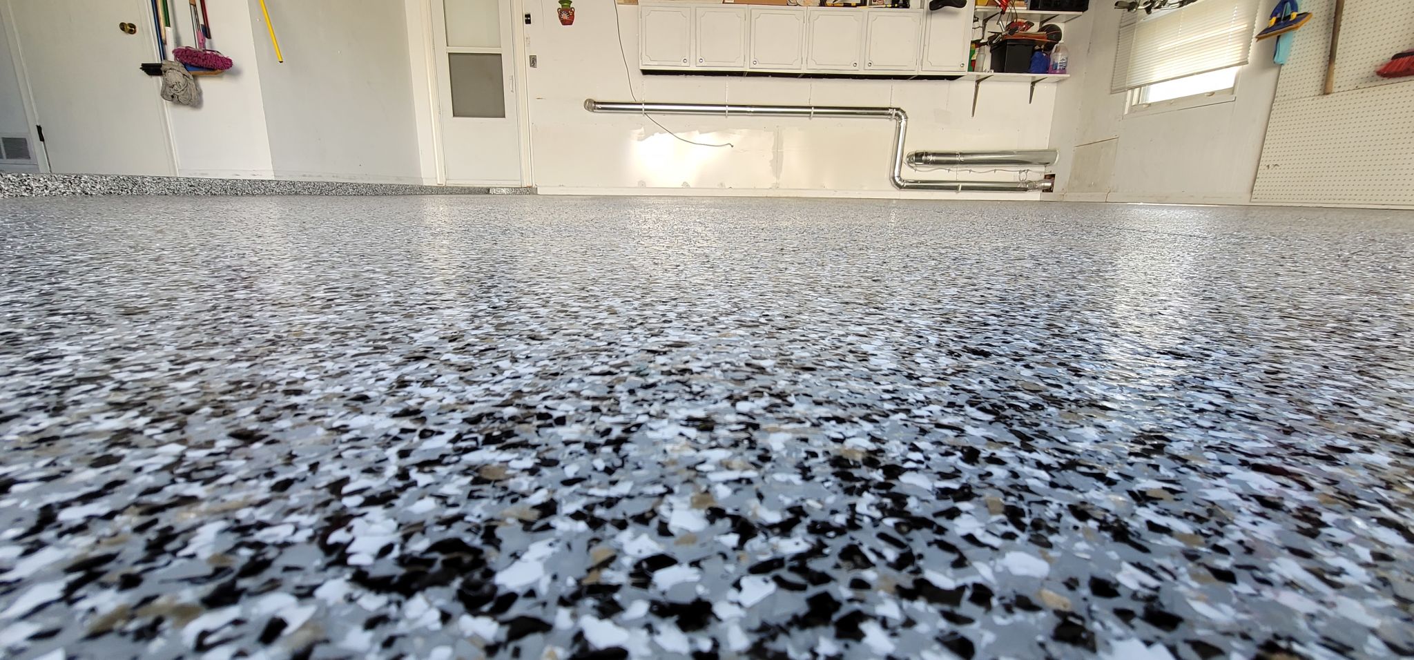 finished epoxy floor