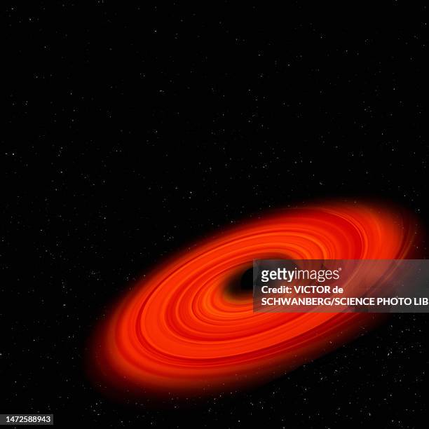 black hole, illustration - black hole event horizon stock illustrations
