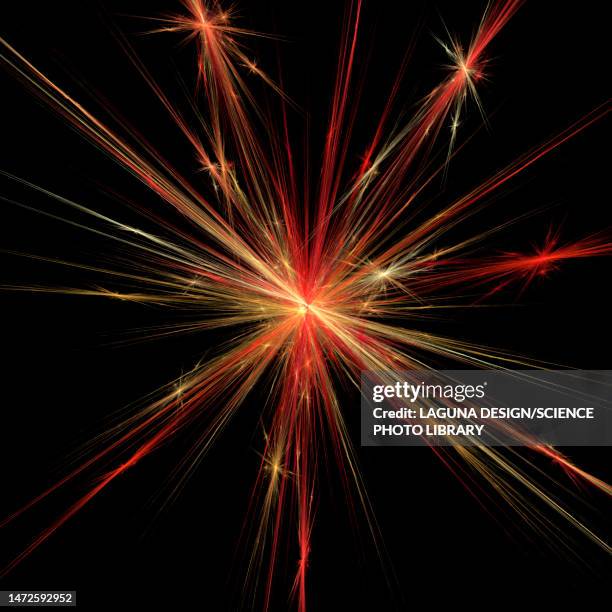 particle collision, conceptual illustration - cern stock illustrations