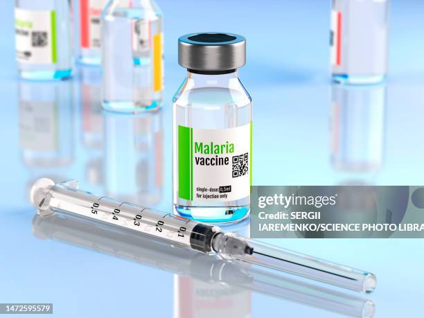 malaria vaccine, illustration - malaria stock-grafiken, -clipart, -cartoons und -symbole