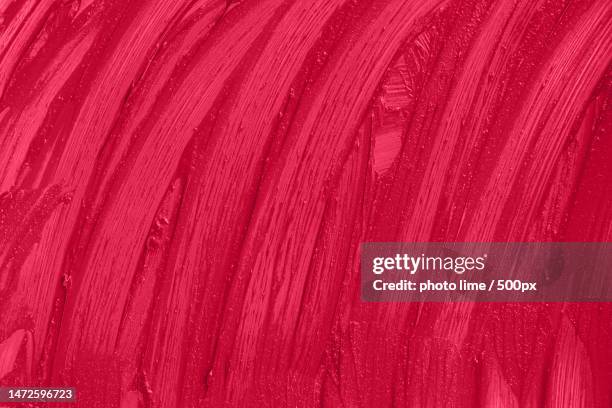 red lipstick smear smudge sample texture background beauty product lop gloss closeup,milan,italy - red lipstick stick stock pictures, royalty-free photos & images