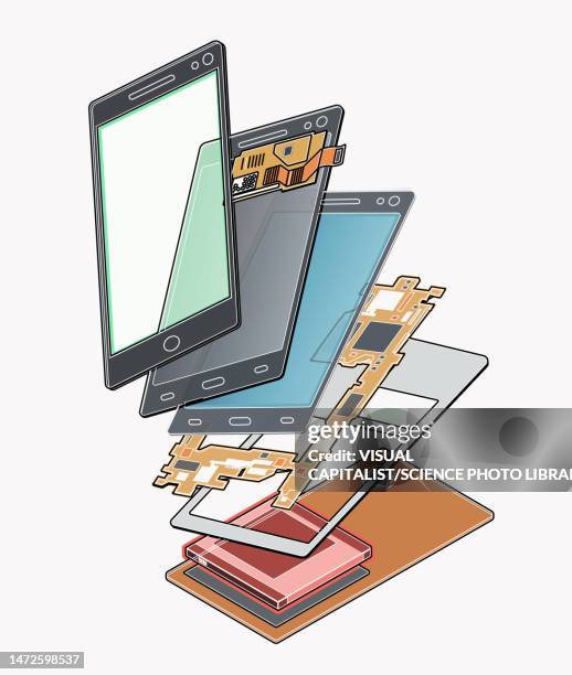 Mobile Exploded View Fotografías e imágenes de stock - Getty Images