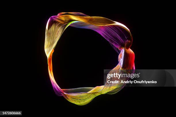 multi colored circle - abstract continuity stock pictures, royalty-free photos & images