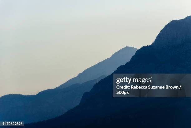 landscape with mountains and sky in sunset,united states,usa - pliocene stock pictures, royalty-free photos & images