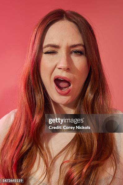 Karen Gillan visits the IMDb Portrait Studio at SXSW 2023 on March