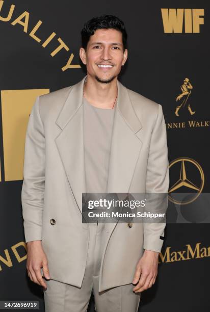 Danny Ramirez attends 2023 WIF Oscar Party at NeueHouse Los Angeles on March 10, 2023 in Hollywood, California.