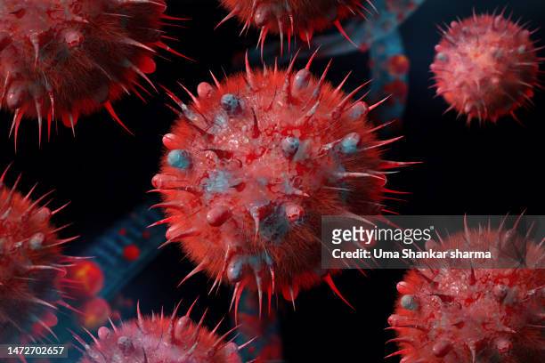 h3n2 influenza virus - h3n2 stock pictures, royalty-free photos & images