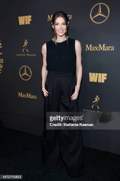 Ashley Greene attends the 16th Annual WIF Oscar® Party Presented By Johnnie Walker, Max Mara, And Mercedes-Benz on March 10, 2023 in Los Angeles,...