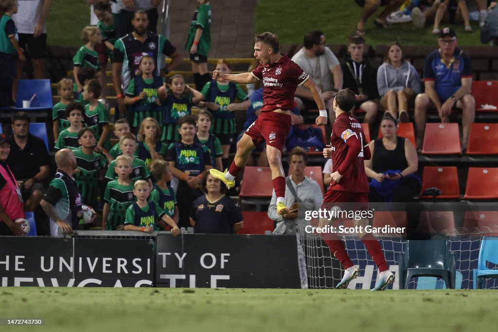 A-League Men's Rd 20 - Newcastle Jets v Adelaide United