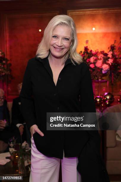 Diane Sawyer attends the The CAA Pre-Oscar Party at Sunset Tower Hotel on March 10, 2023 in Los Angeles, California.