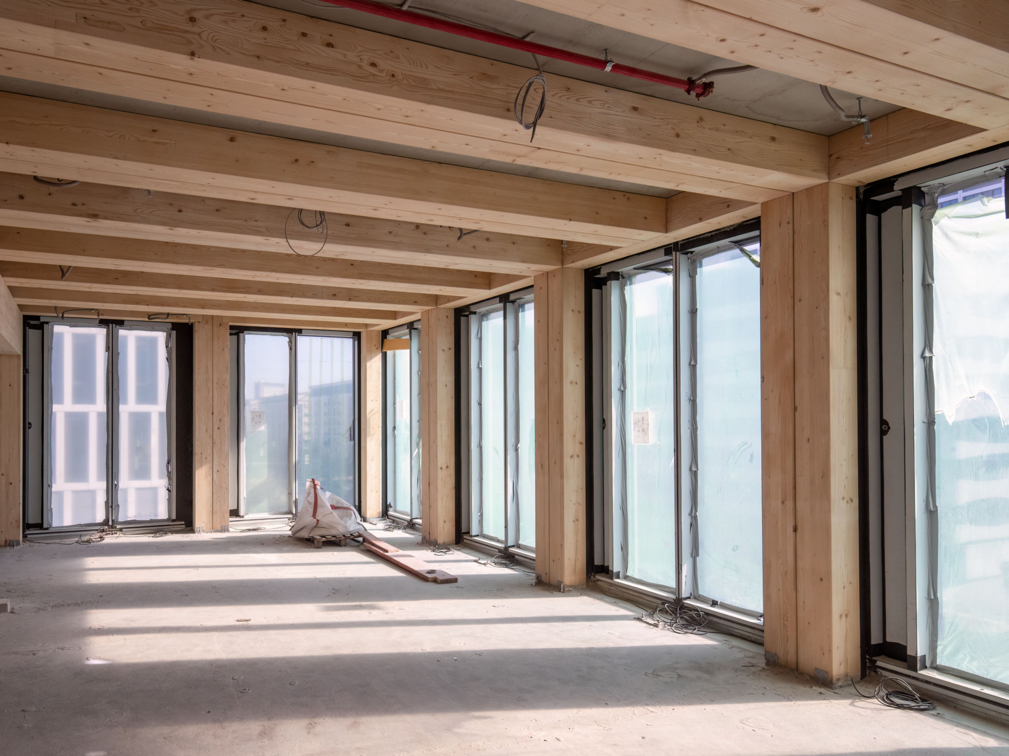 new building interior