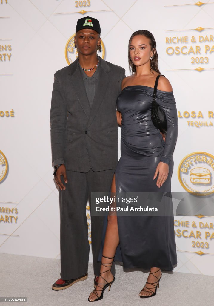 Myles O'Neal and Angelica Streetman attend the Darren Dzienciol And