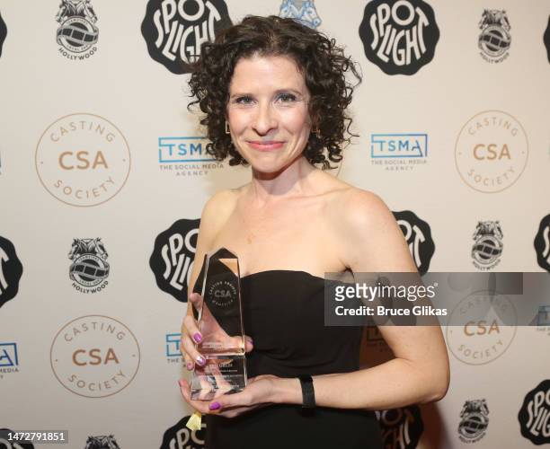 Kate Geller poses at The 38th Annual Artios Awards at The Edison Ballroom on March 09, 2023 in New York City.