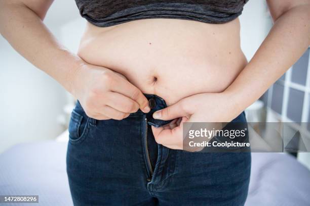 health  - overweight - belly fat stock pictures, royalty-free photos & images