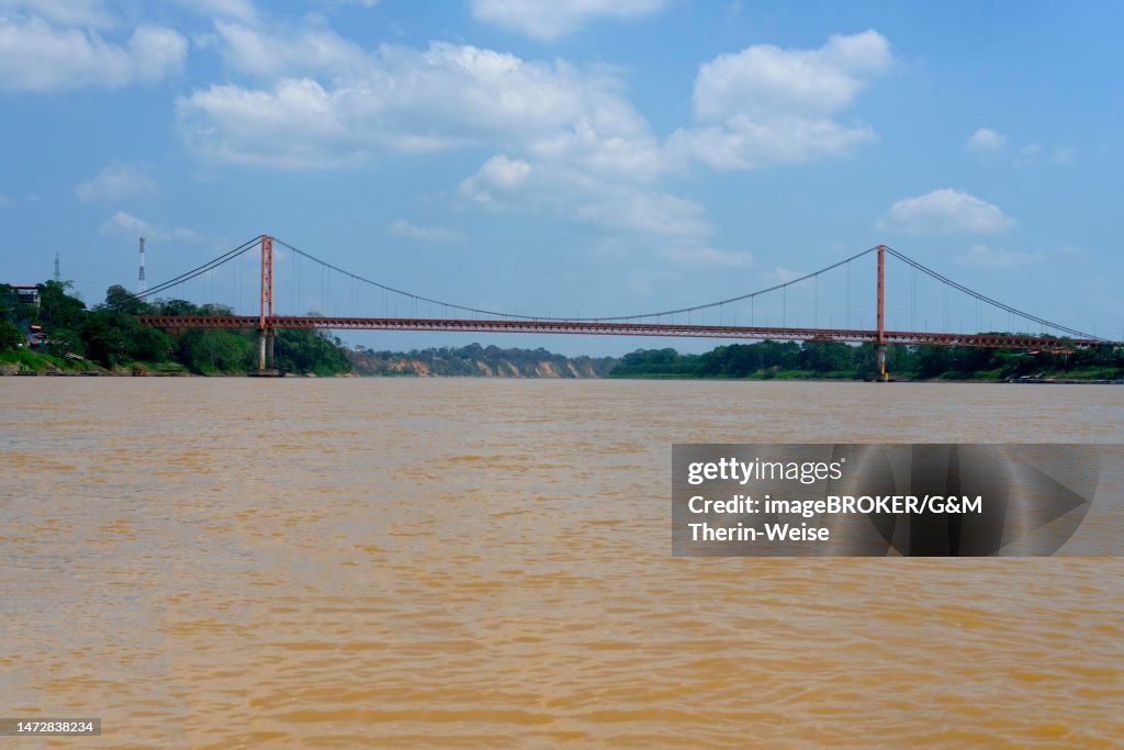Bridge over the Madre de Dios River, Puerto Maldonado, Peru
