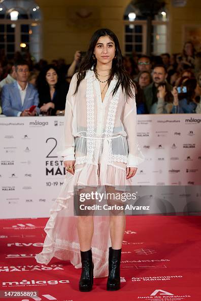 Carolina Yuste attends the 'Retrospectiva - Malaga Hoy' award... ニュース写真