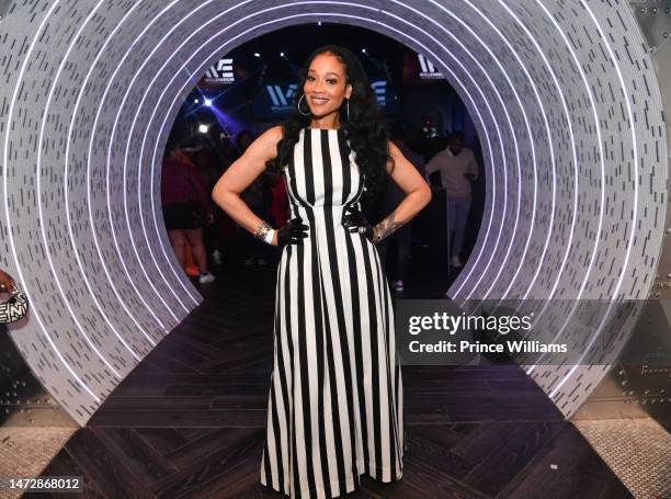 Mimi Faust attends Shaq's 51st Birthday Celebration at The Bank on March 10, 2023 in Atlanta, Georgia.