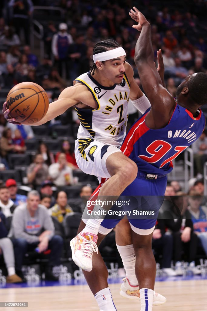 Indiana Pacers v Detroit Pistons