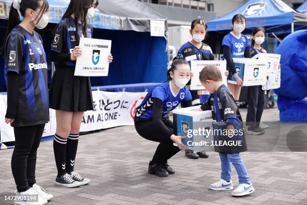 General view prior to the J.LEAGUE Meiji Yasuda J1 4th Sec. Match between Gamba Osaka and Sanfrecce Hiroshima at Panasonic Stadium Suita on March 12,...