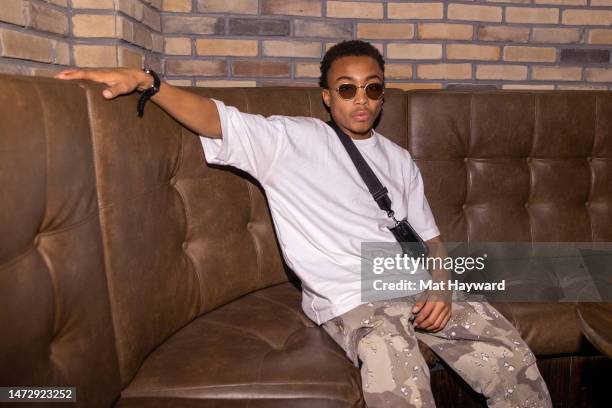 Asante Blackk attends the SXSW Premiere party for "Story Ave" held at the Cinema Center at Higbie's on March 11, 2023 in Austin, Texas.