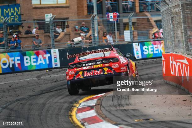 Shane van Gisbergen drives the Red Bull Ampol Racing Chevrolet Camaro during race 1, part of the 2023 Supercars Championship Series on March 11, 2023...