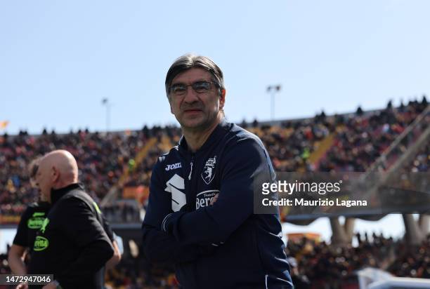 Head coach of Torino Ivan Juric before the Serie A match between US Lecce and Torino FC at Stadio Via del Mare on March 12, 2023 in Lecce, Italy.