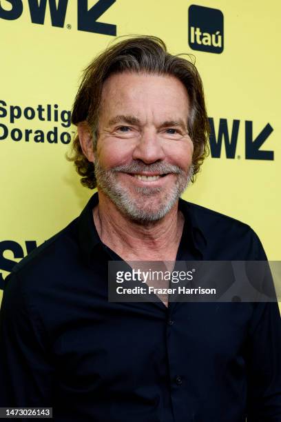Dennis Quaid, attends the World Premiere of "The Long Game" during the 2023 SXSW Conference and Festivals at The Paramount Theater on March