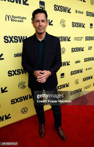 Jay Hernandez attends the World Premiere of "The Long Game" during the 2023 SXSW Conference and Festivals at The Paramount Theater on March