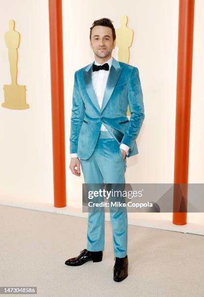 Justin Hurwitz attends the 95th Annual Academy Awards on March 12, 2023 in Hollywood, California.
