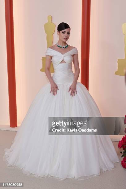 Sofia Carson attends the 95th Annual Academy Awards on March 12, 2023 in Hollywood, California.