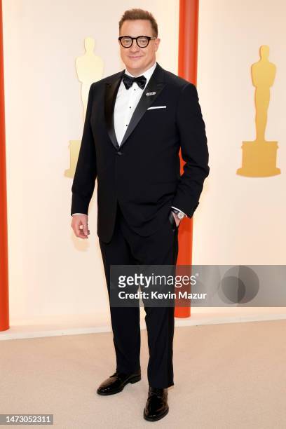 Brendan Fraser attends the 95th Annual Academy Awards on March 12, 2023 in Hollywood, California.