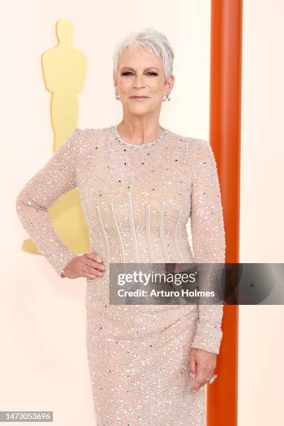 Jamie Lee Curtis attends the 95th Annual Academy Awards on March 12, 2023 in Hollywood, California.