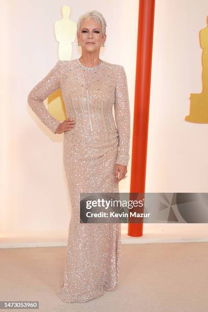 Jamie Lee Curtis attends the 95th Annual Academy Awards on March 12, 2023 in Hollywood, California.