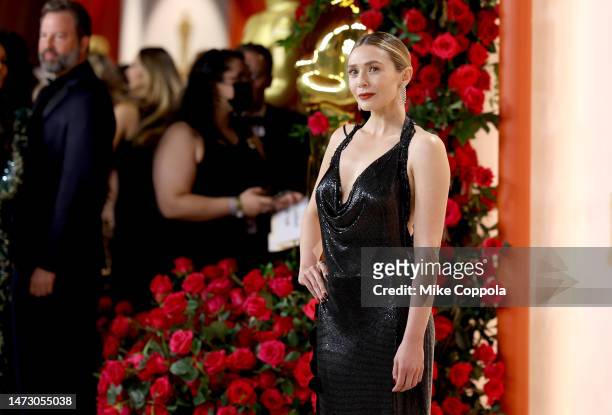 Elizabeth Olsen attends the 95th Annual Academy Awards on March 12, 2023 in Hollywood, California.