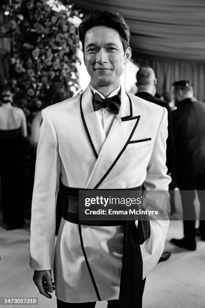 Harry Shum Jr. Attends the 95th Annual Academy Awards on March 12, 2023 in Hollywood, California.