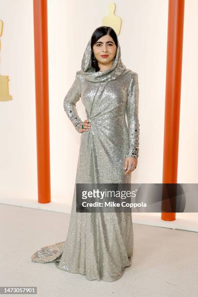 Malala Yousafzai attends the 95th Annual Academy Awards on March 12, 2023 in Hollywood, California.