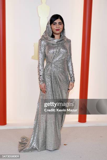 Malala Yousafzai attends the 95th Annual Academy Awards on March 12, 2023 in Hollywood, California.