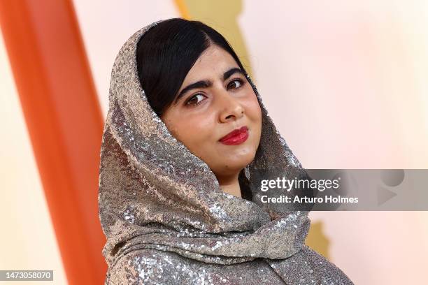 Malala Yousafzai attends the 95th Annual Academy Awards on March 12, 2023 in Hollywood, California.