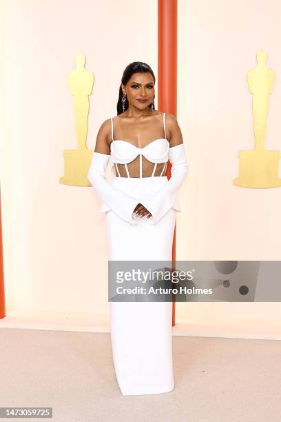 Mindy Kaling attends the 95th Annual Academy Awards on March 12, 2023 in Hollywood, California.