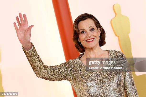 Sigourney Weaver attends the 95th Annual Academy Awards on March 12, 2023 in Hollywood, California.