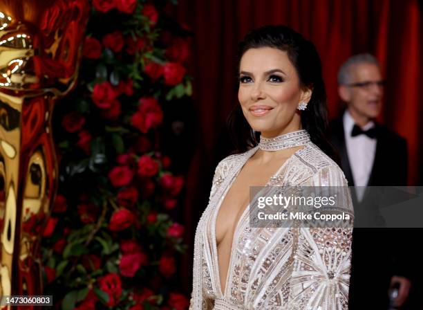 Eva Longoria attends the 95th Annual Academy Awards on March 12, 2023 in Hollywood, California.