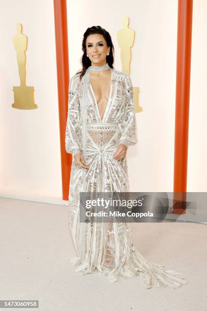 Eva Longoria attends the 95th Annual Academy Awards on March 12, 2023 in Hollywood, California.