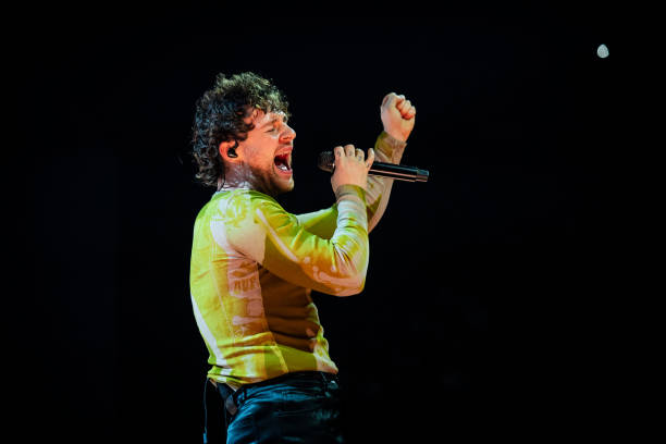 GBR: Tom Grennan Performs At First Direct Arena