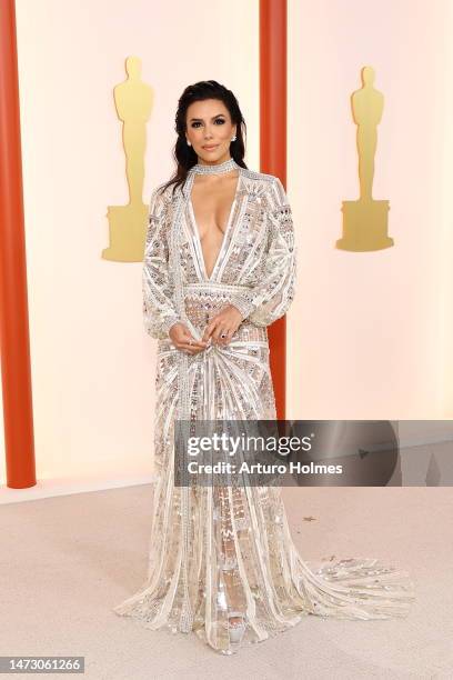 Eva Longoria attends the 95th Annual Academy Awards on March 12, 2023 in Hollywood, California.