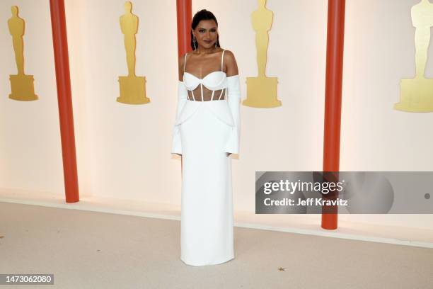 Mindy Kaling attends the 95th Annual Academy Awards on March 12, 2023 in Hollywood, California.