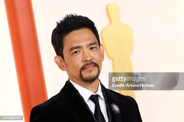 John Cho attends the 95th Annual Academy Awards on March 12, 2023 in Hollywood, California.