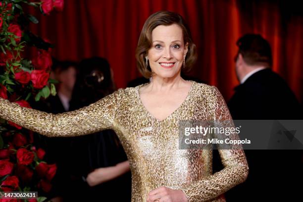 Sigourney Weaver attends the 95th Annual Academy Awards on March 12, 2023 in Hollywood, California.