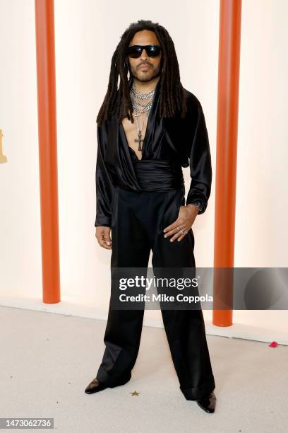 Lenny Kravitz attends the 95th Annual Academy Awards on March 12, 2023 in Hollywood, California.